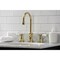 Kingston Brass KS2982BPL Bel Air Widespread Bathroom Faucet W/ Brass Pop-Up, Brass KS2982BPL - alternate 3